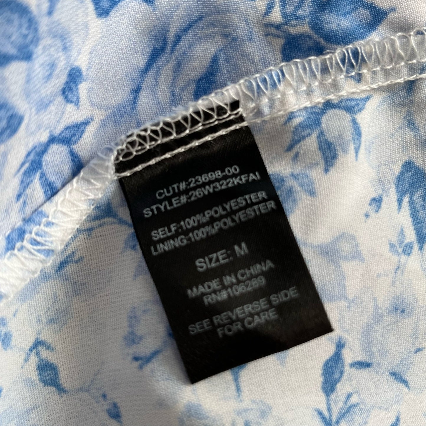 Trixxi Blouson Sleeve Floral Dress - Size M