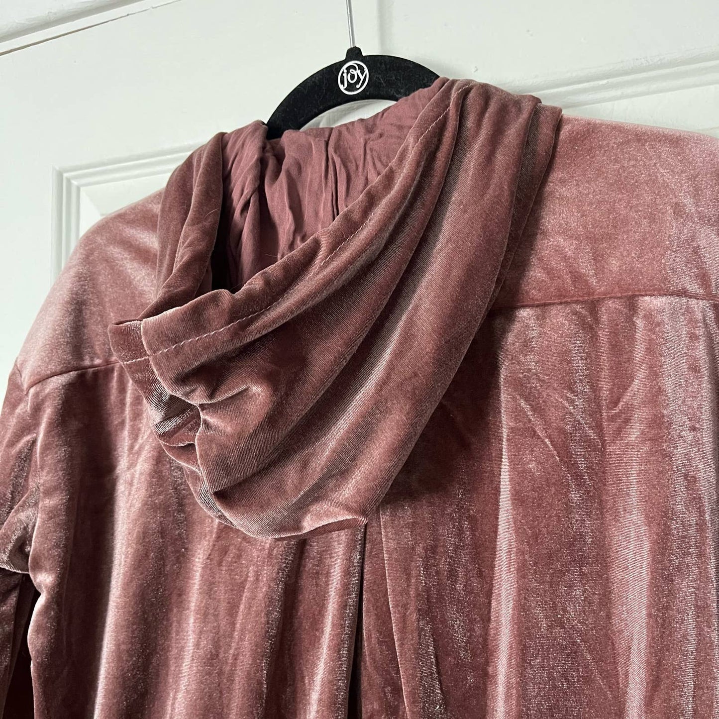Young Fabulous & Broke Velour Zip-Front Hoodie - Size M