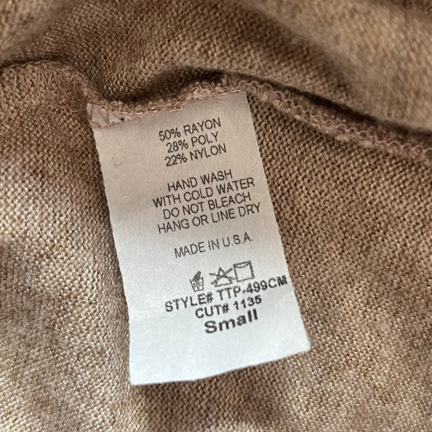 Twenty Ten Super Soft Deep-V Wrap Sweater - Size S