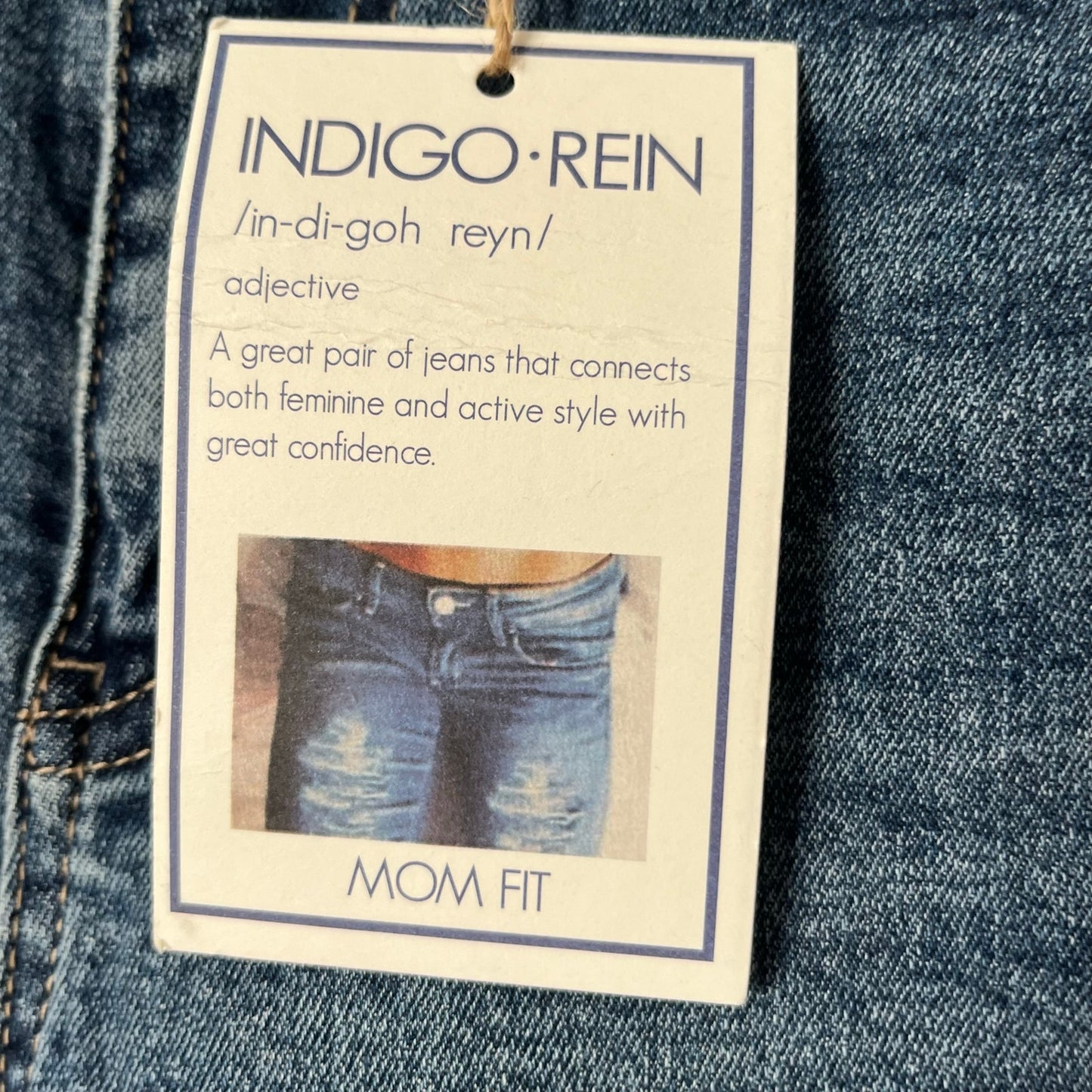 Indigo Rein Distressed Skinny Jeans - Size 5 - NWT