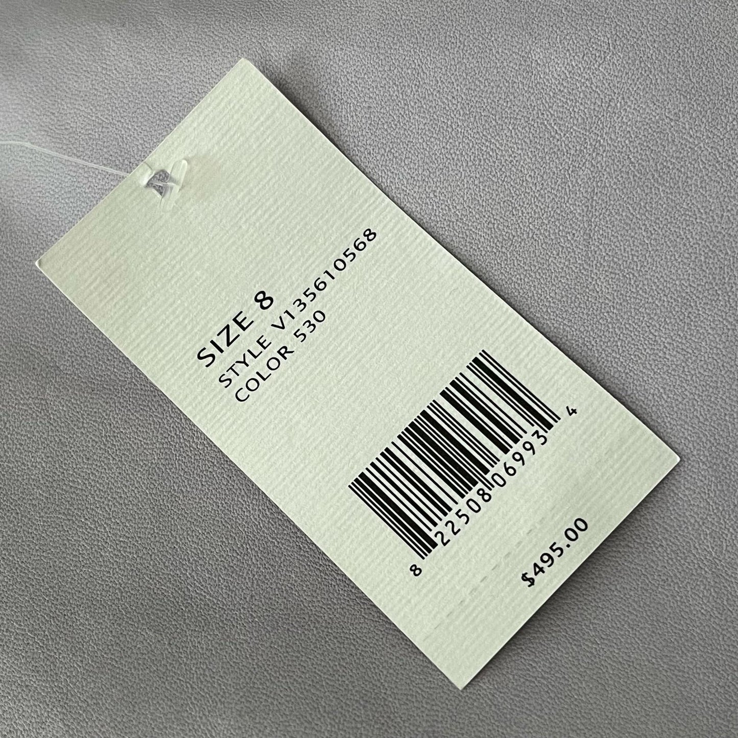 Vince Leather/Silk Tank Top - Size 8 - NWT