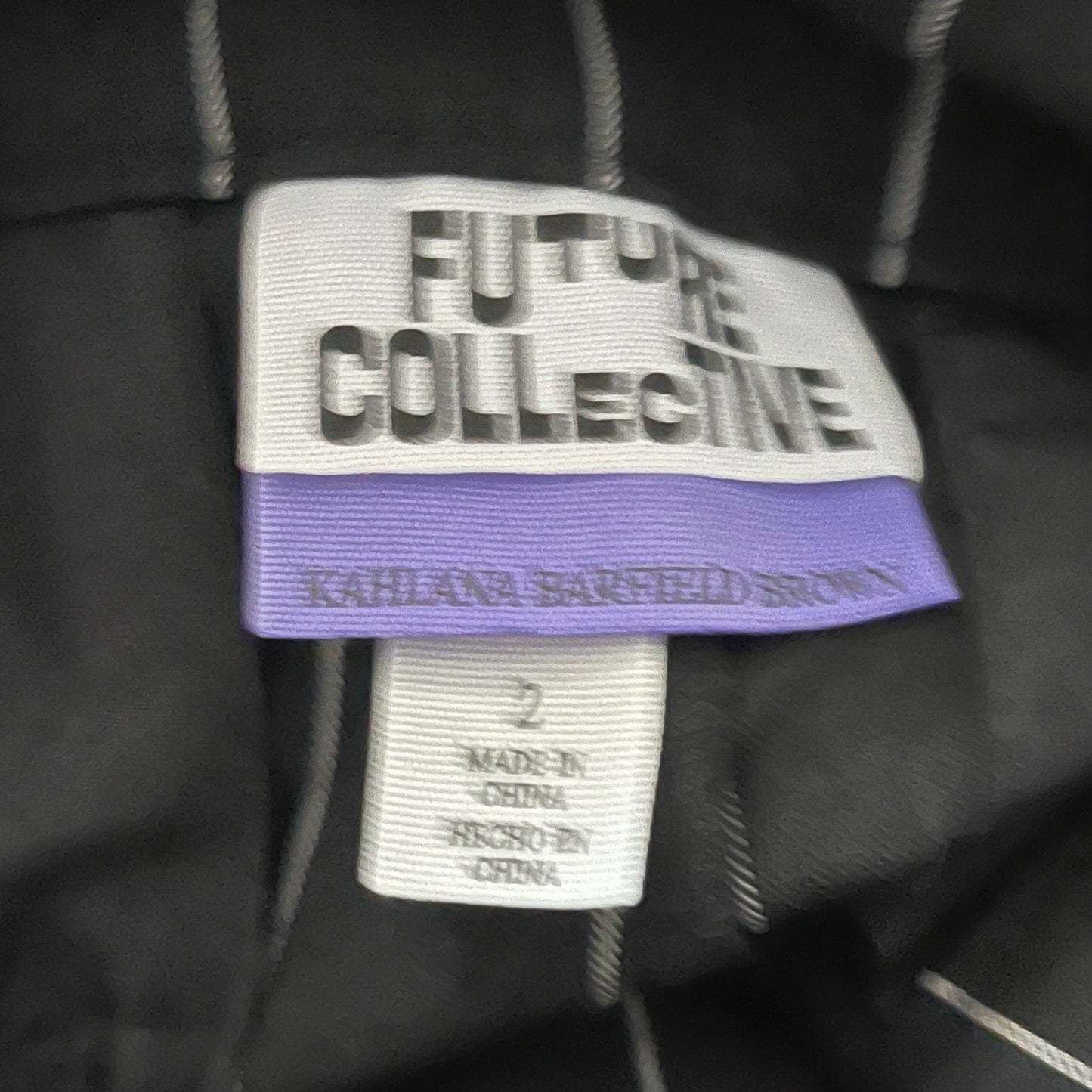 Future Collective Pinstripe Slacks - Size 2
