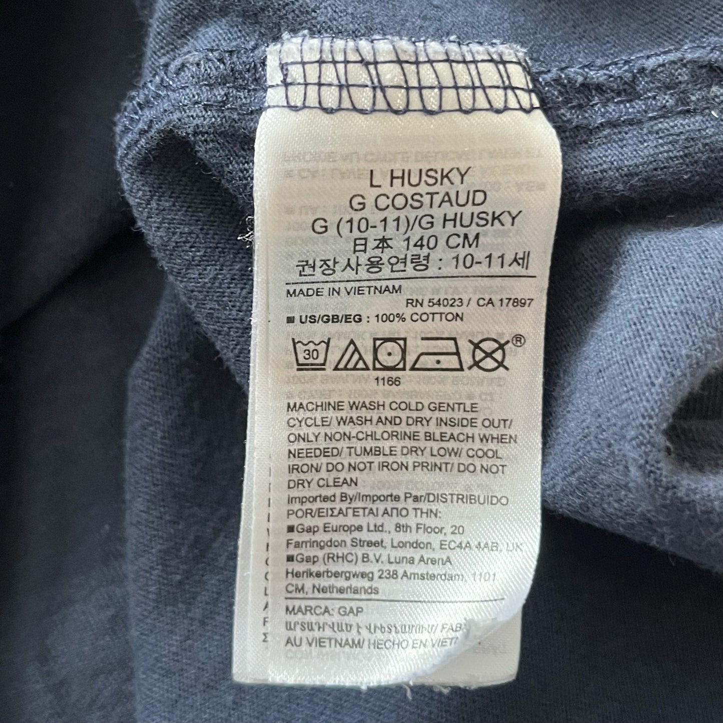 GAP Kids Athletic Logo Tee - Size L