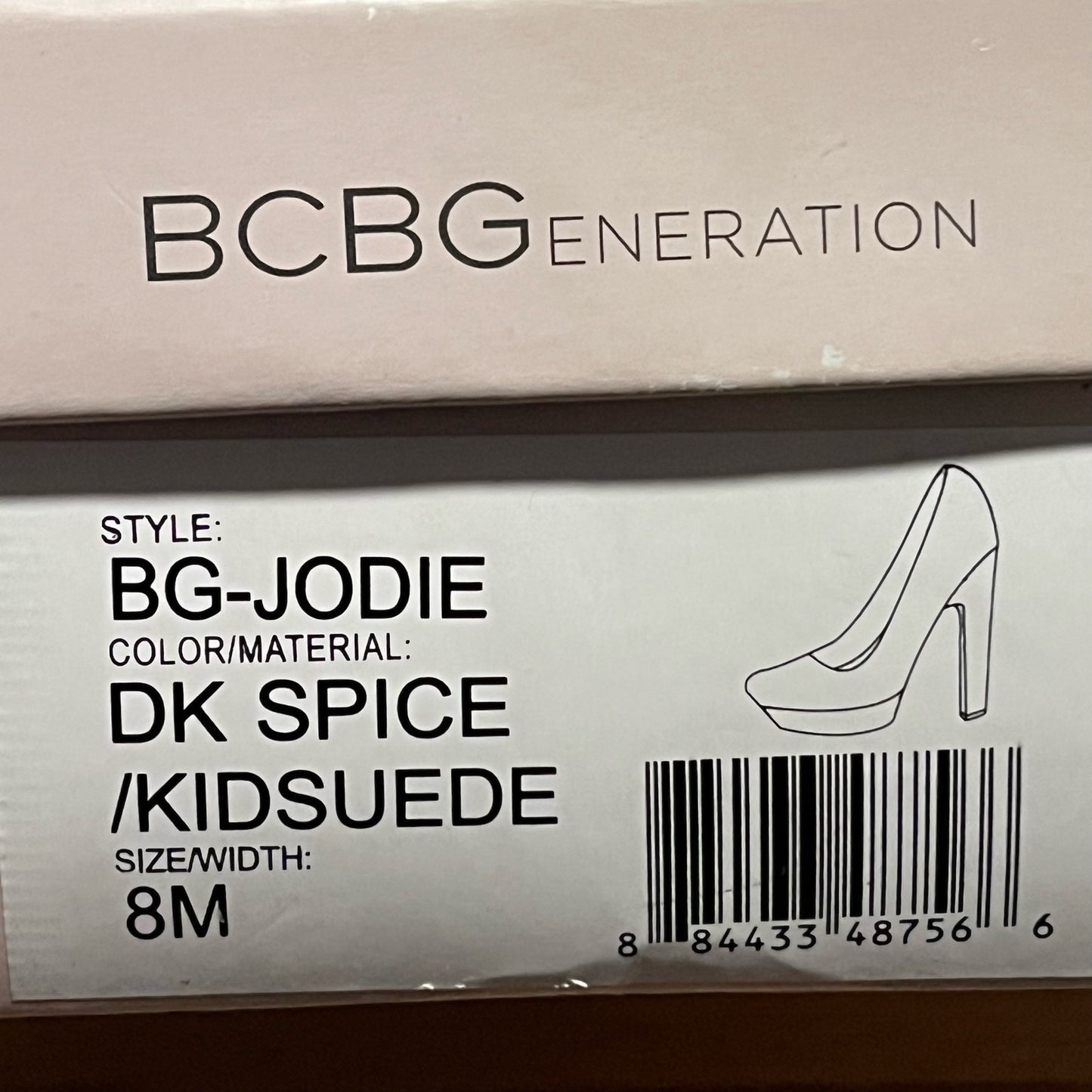 BCBGeneration Jodie Suede Pumps - Size 8M