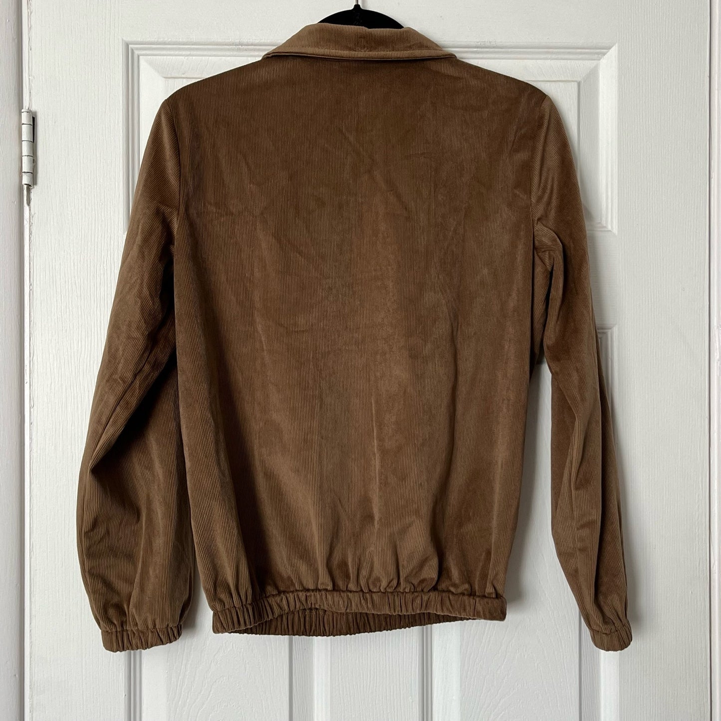 Shein Corduroy-Style Zip Top - Size XS