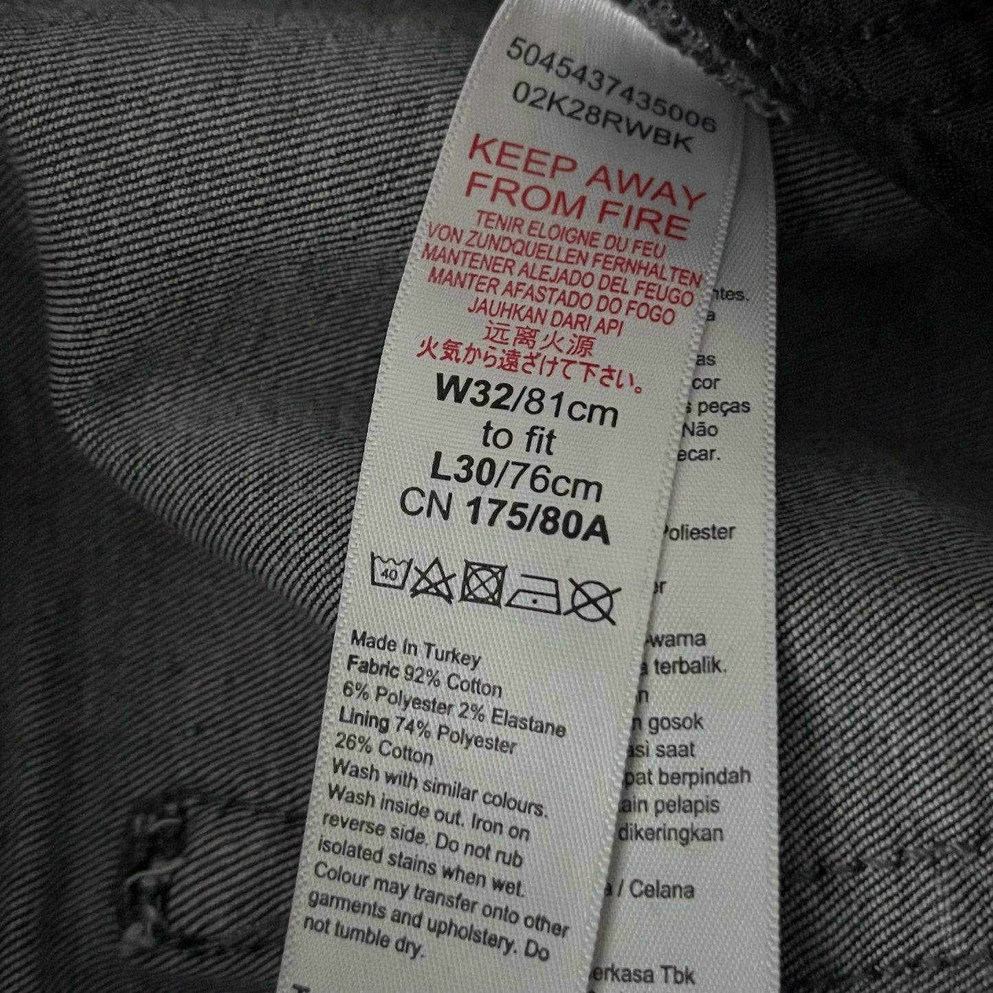 Topshop Distressed Skinny Jeans - Size 32x30