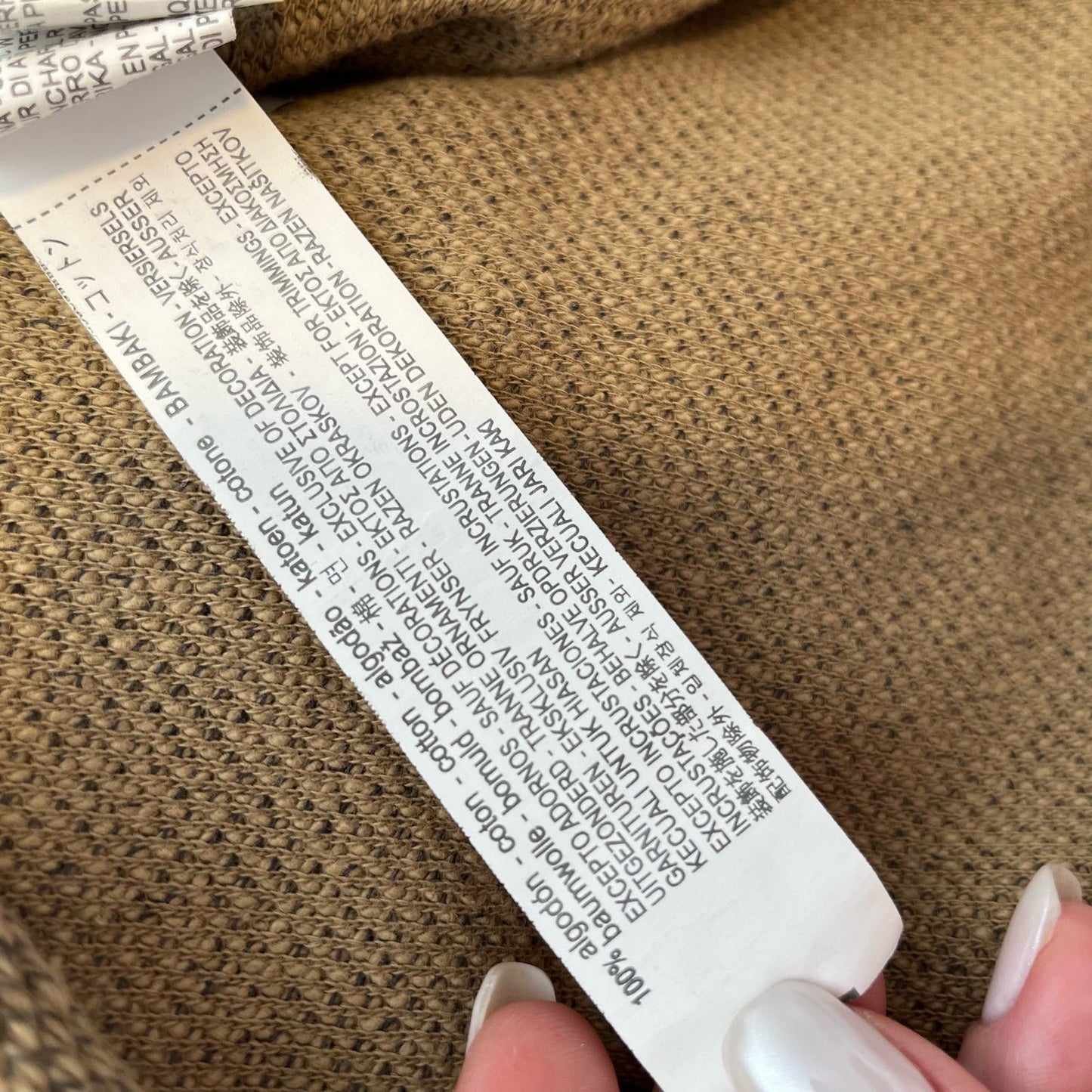 Zara Trafaluc Pearl Epaulette Sweater - Size M