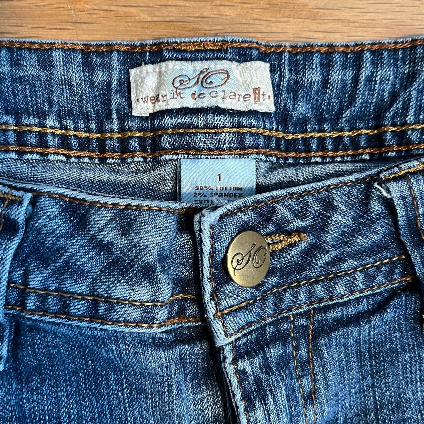 So Low Rise Skinny Jeans - Size 1