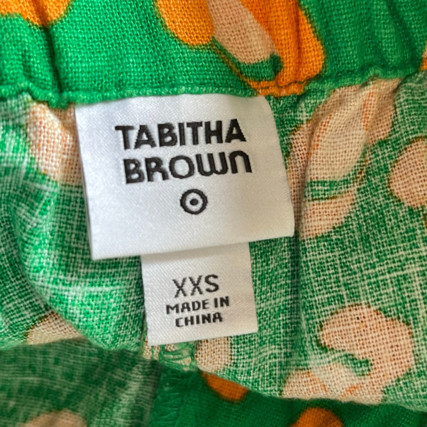 Tabitha Brown for Target Floral Print Linen Blend Shorts - Size XXS