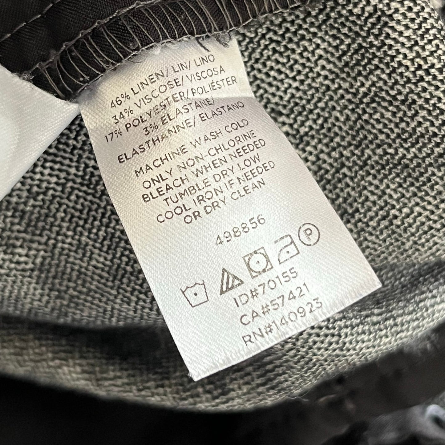 LOFT Petites Linen Blend Marisa Slacks - Size 8P