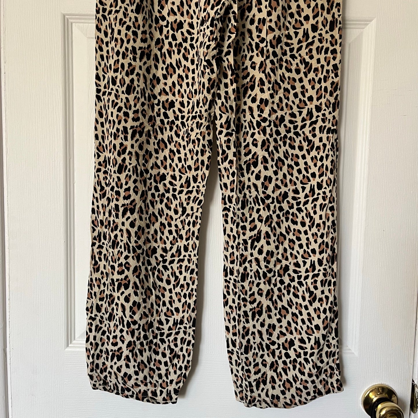 Forever 21 Leopard Print Pajama Pants - Size M