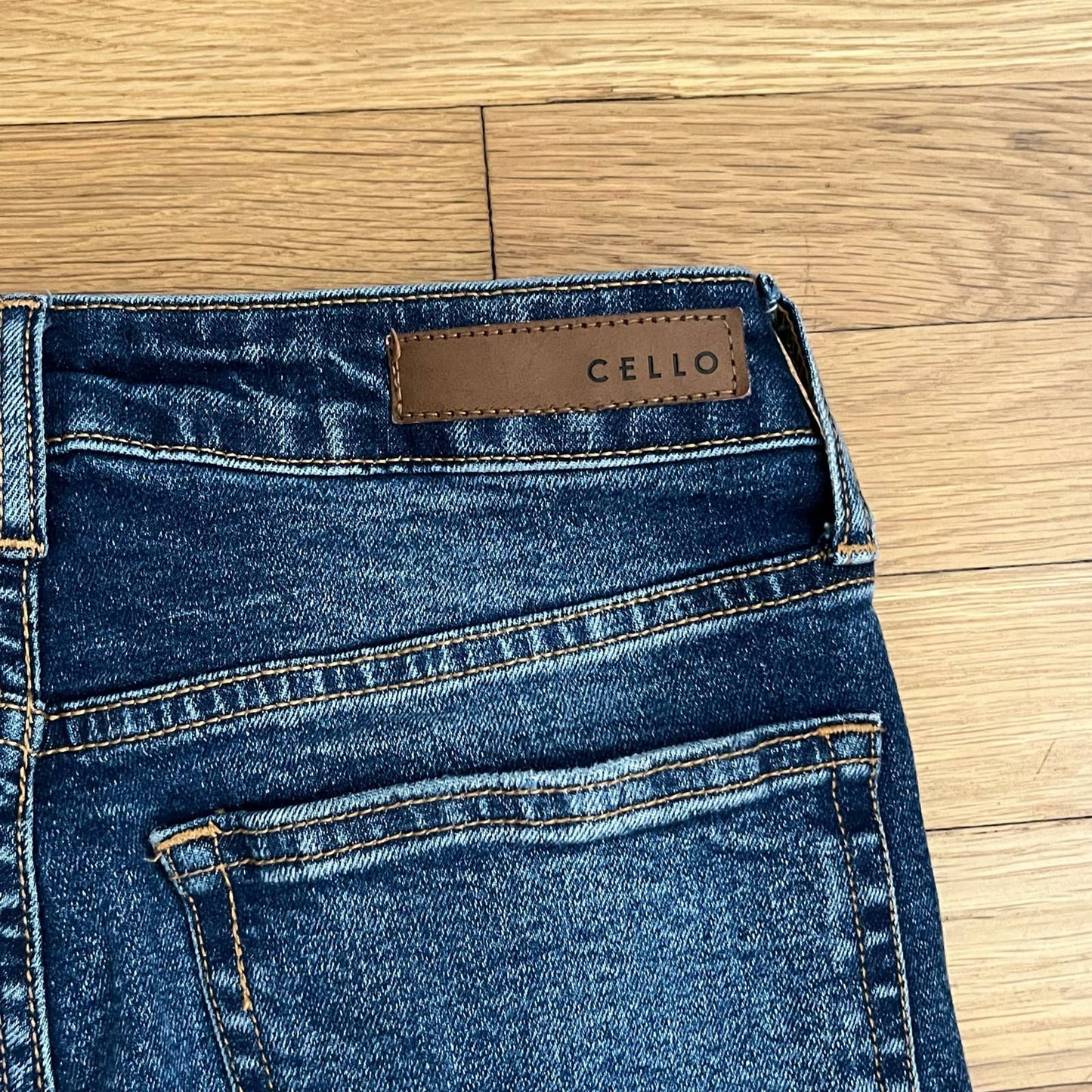 Cello Cuffed Destroyed Jeans - Size 5