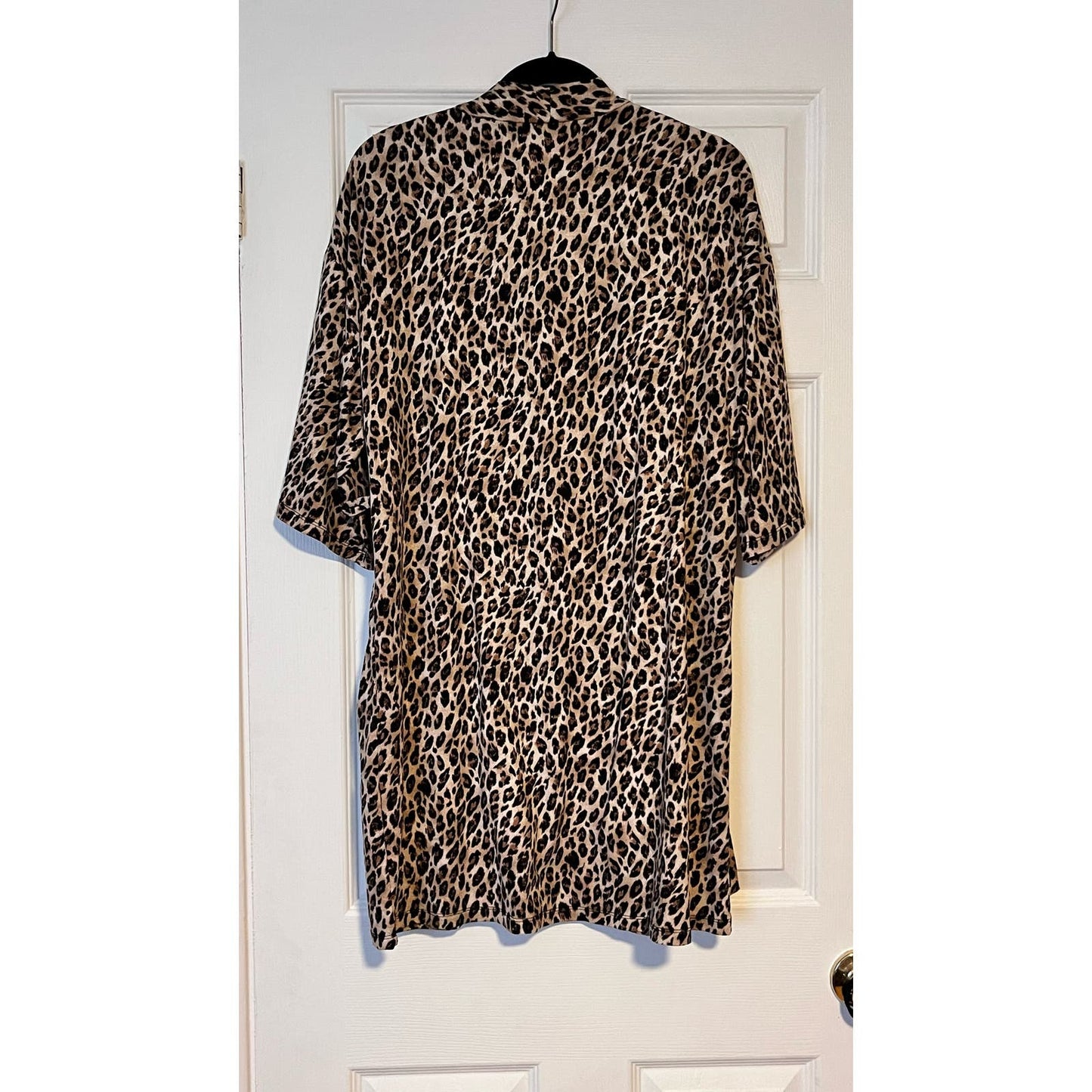 Apt 9 Intimates Leopard Print Robe - Size M