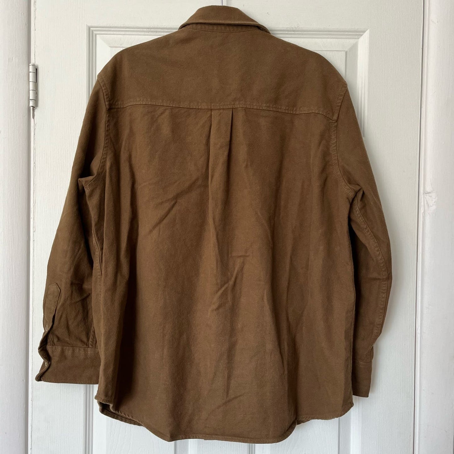 Weekday Heavy Cotton Button-Down Jud Shirt - Size S