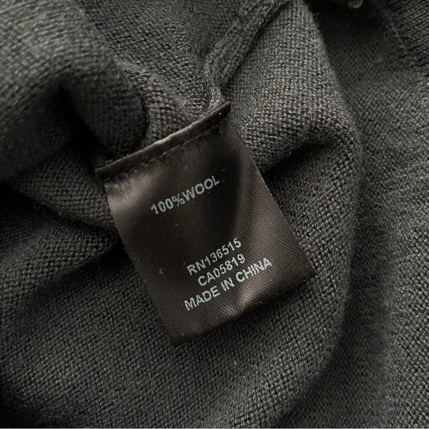 One Grey Day Shredded-Spine Sweater - Size S