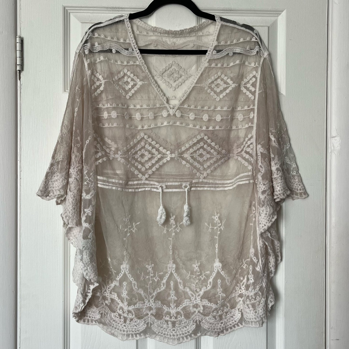 Mesh Lace Cover-Up - One Size