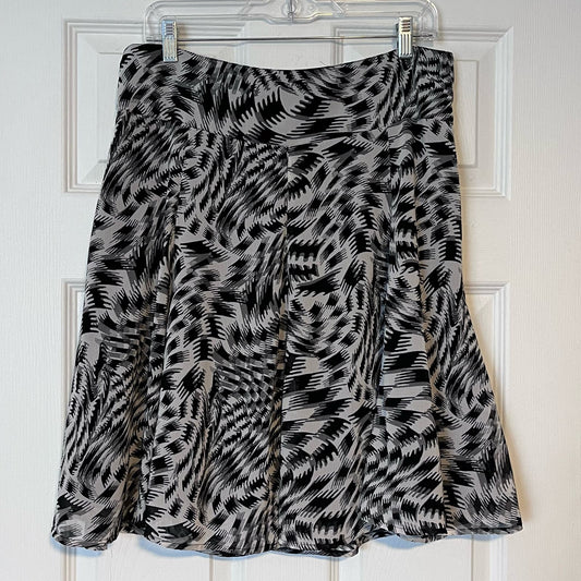 H&M Chiffon Overlay Skirt - Size 10 - NWOT