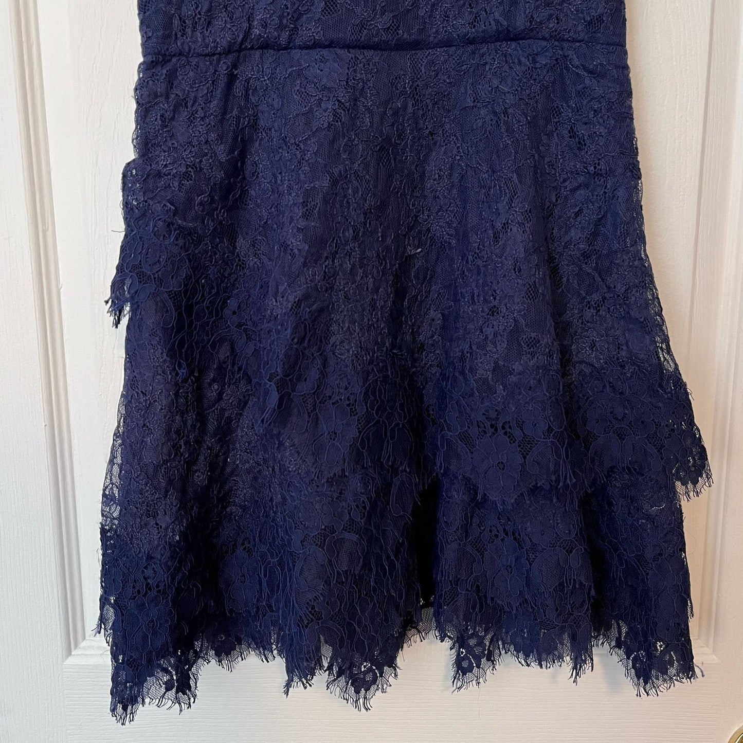 Joie Dress w/Tiered Lace Skirt - Size XS?