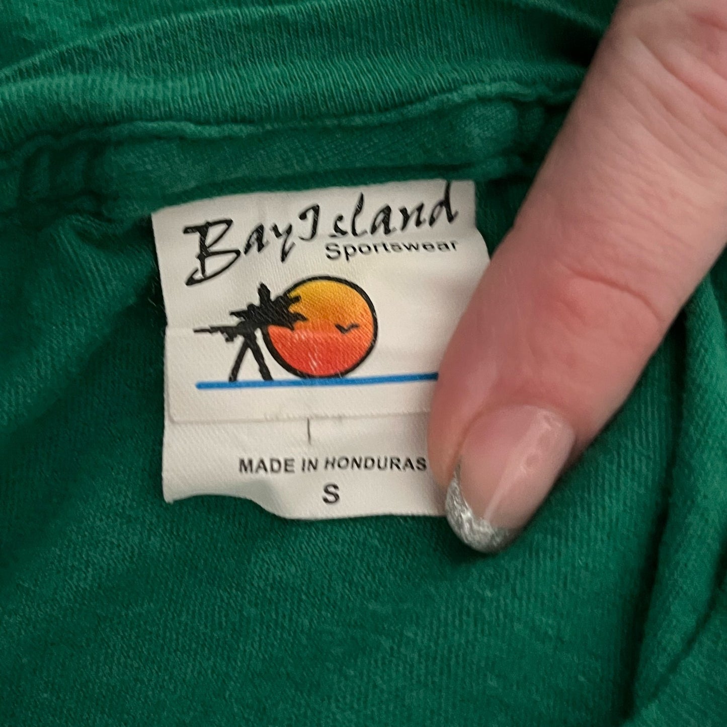 Bay Island Sportswear "Look at These Shamrocks" Tee - Size S