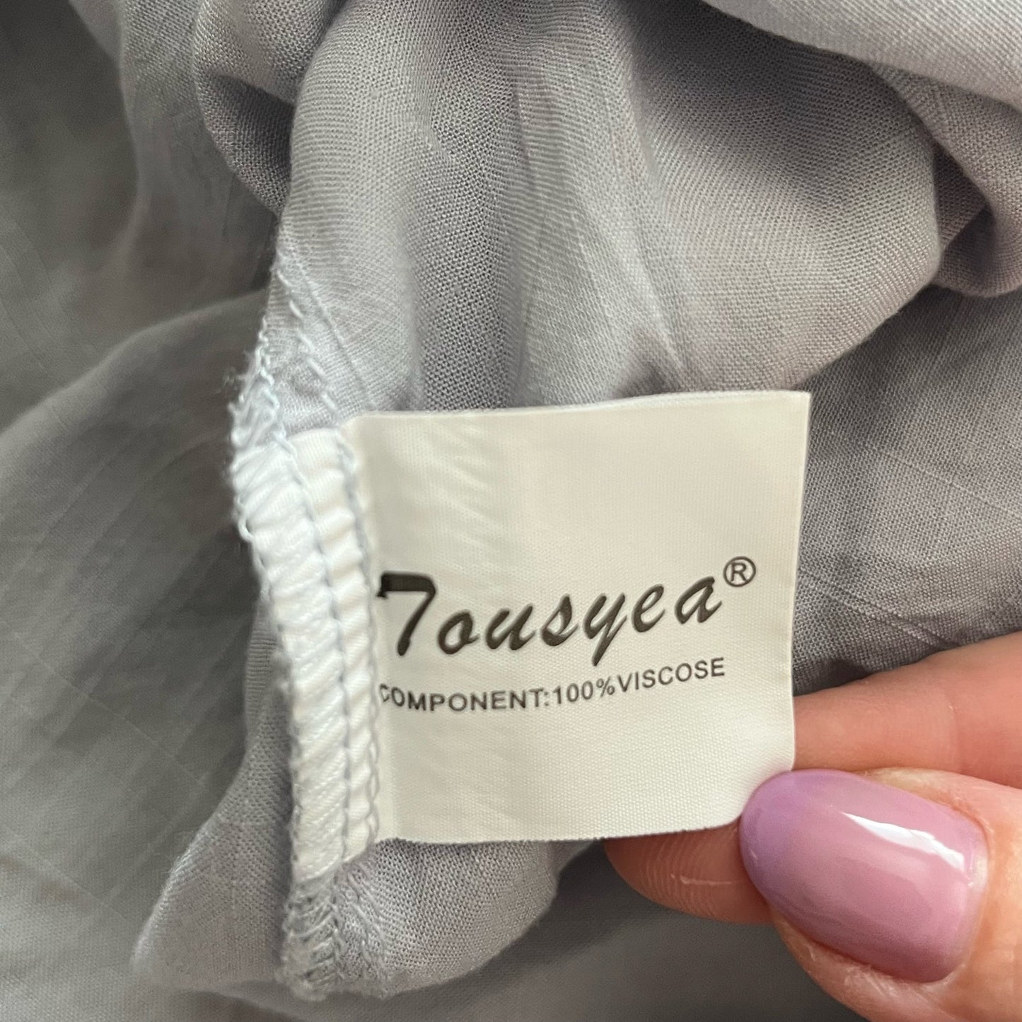 Tousyea Button-Down Shirt - Size M
