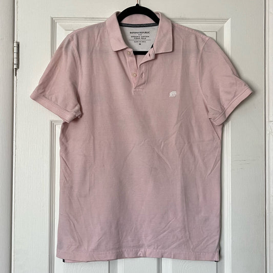 Banana Republic Organic Cotton Pique Polo - Size M