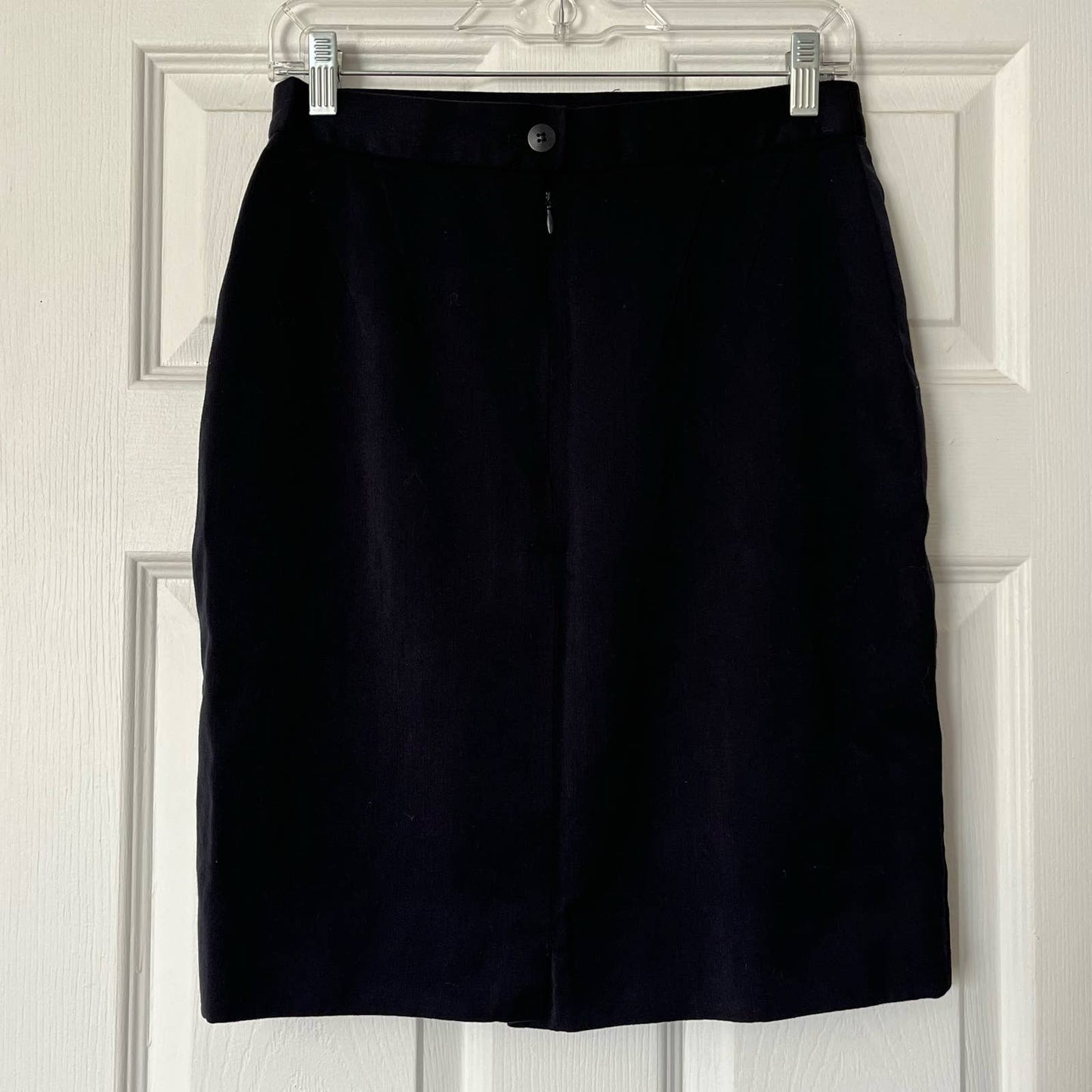 Escada Couture Wool Skirt - Size 40
