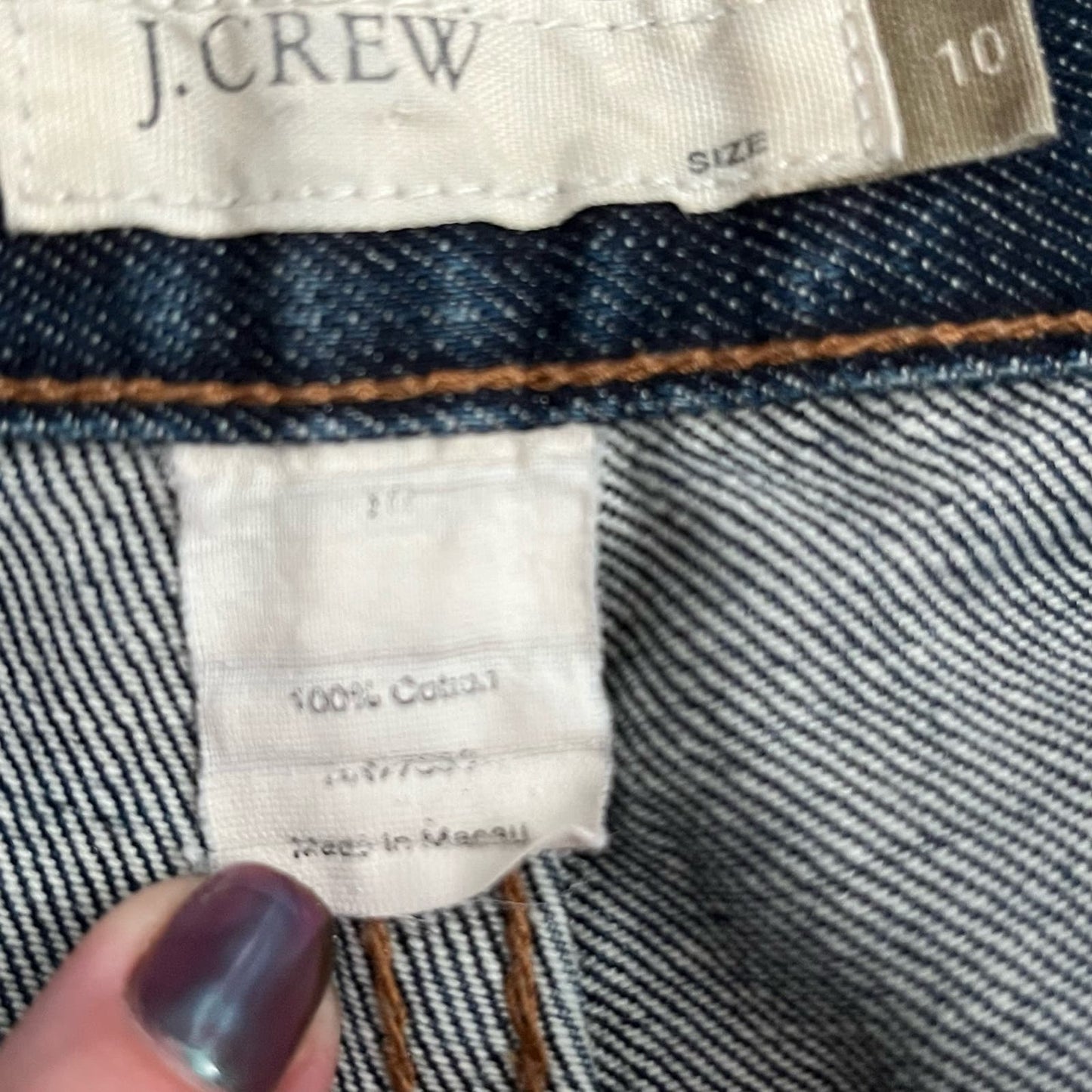 J. Crew Cropped Jeans - Size 10