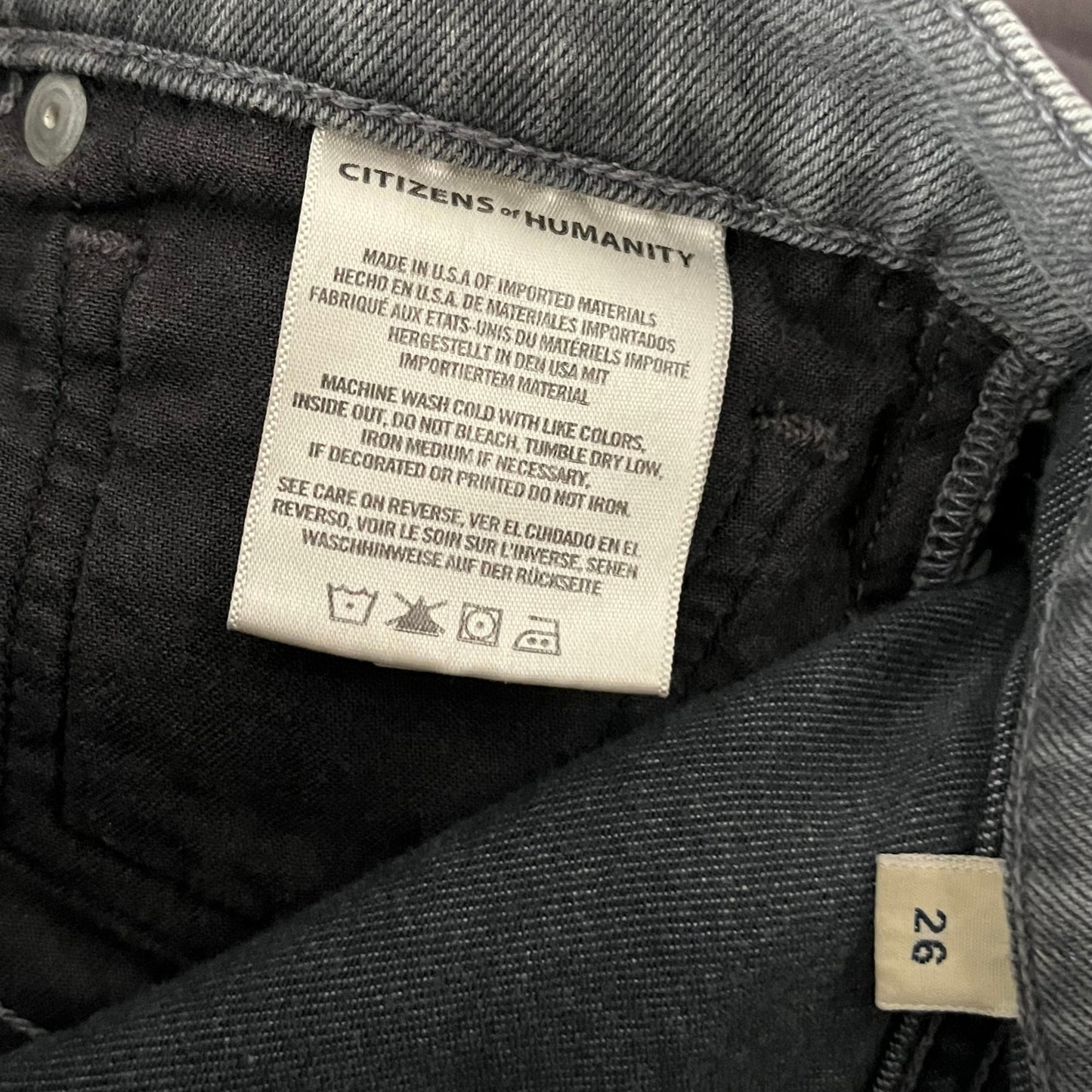 Citizens of Humanity Olivia High-Rise Slim Ankle Jeans - Size 27
