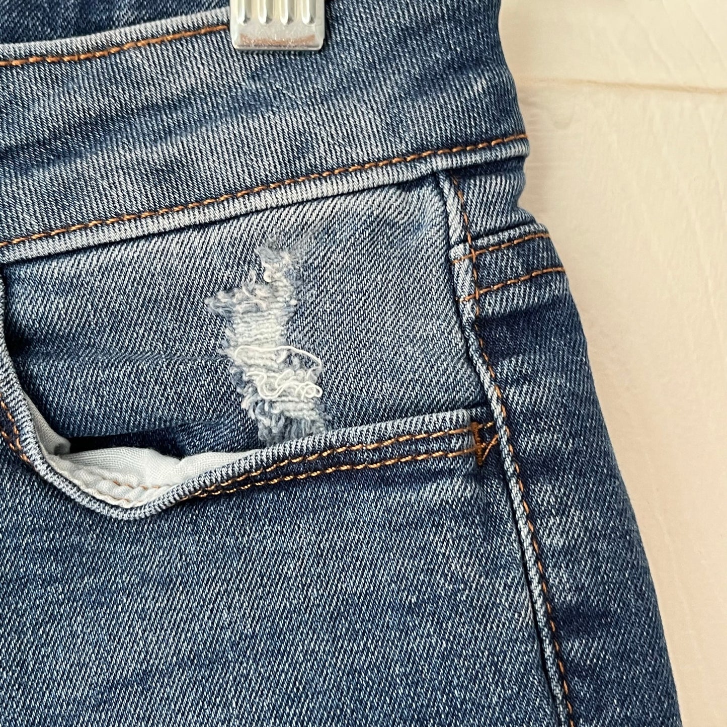 SO Denim Cuffed Shorts - Size 12