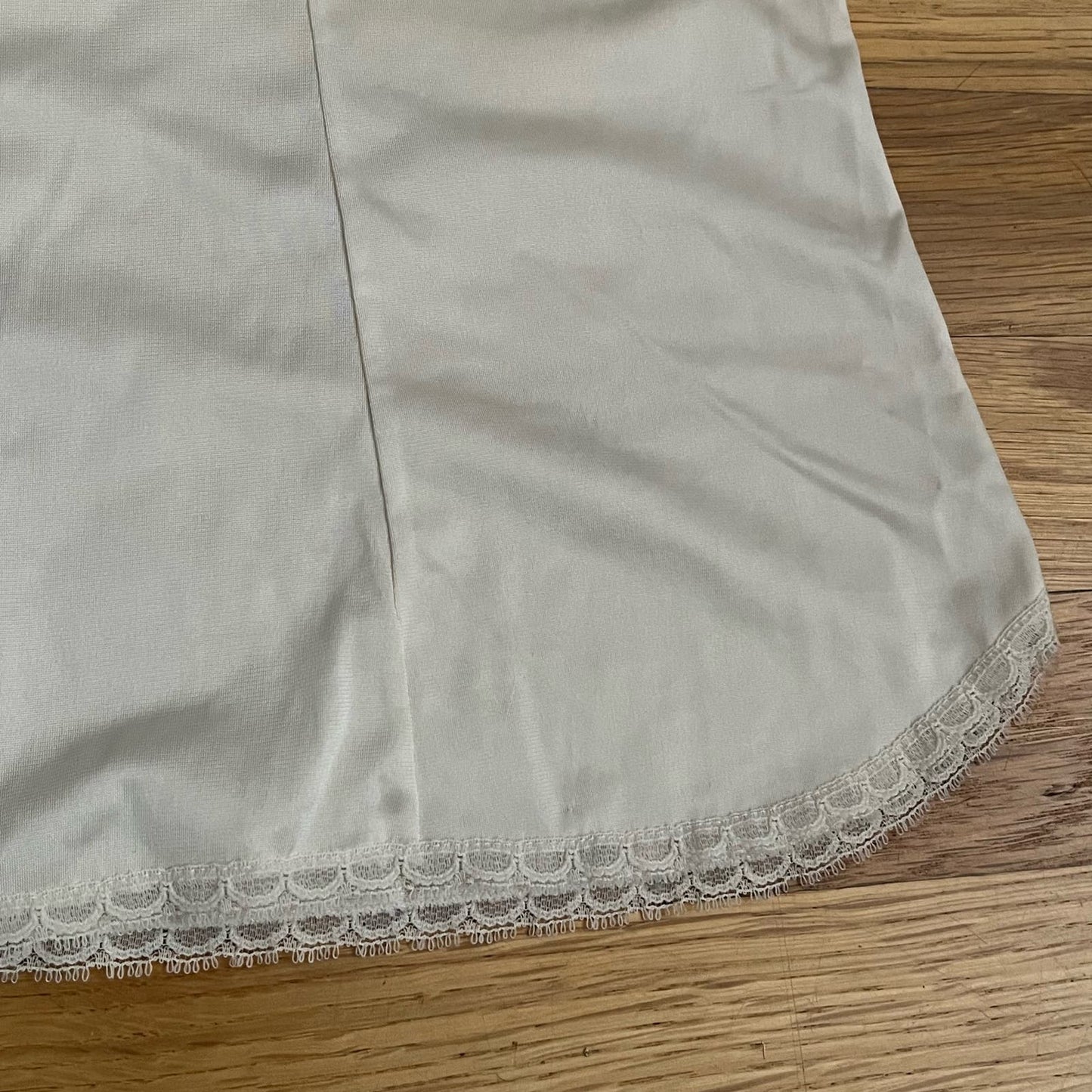 Vintage Vanity Fair Lace-Trim V-Neck Camisole - Size 34