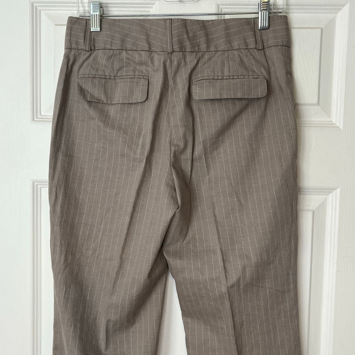 Banana Republic Martin Fit Striped Slacks - Size 4