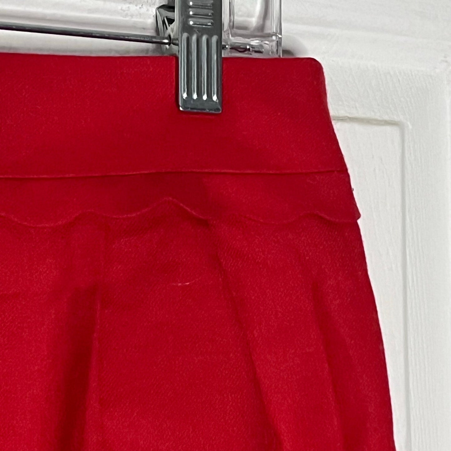 J. Crew Scallop Edge Wool Skirt - Size 6