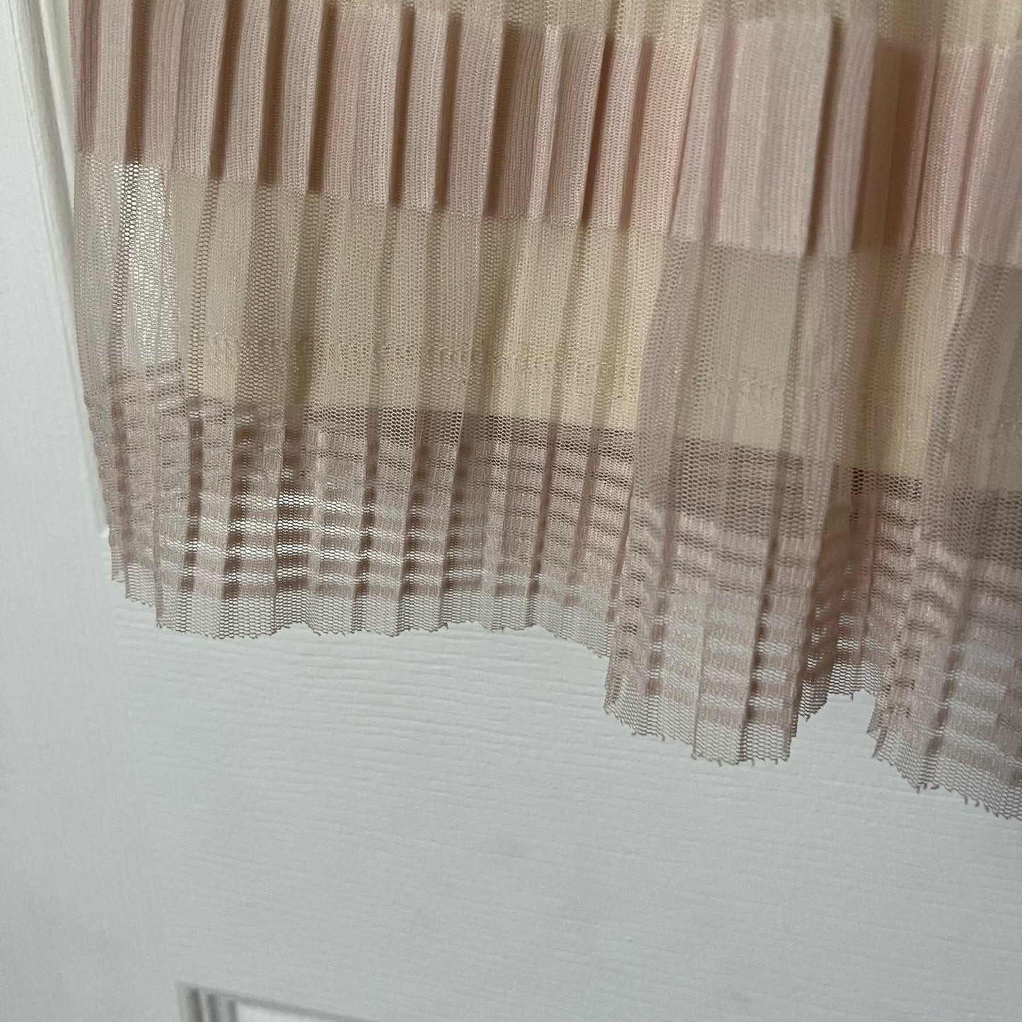 Pim + Larkin Pleated Overlay Dress - Size XS