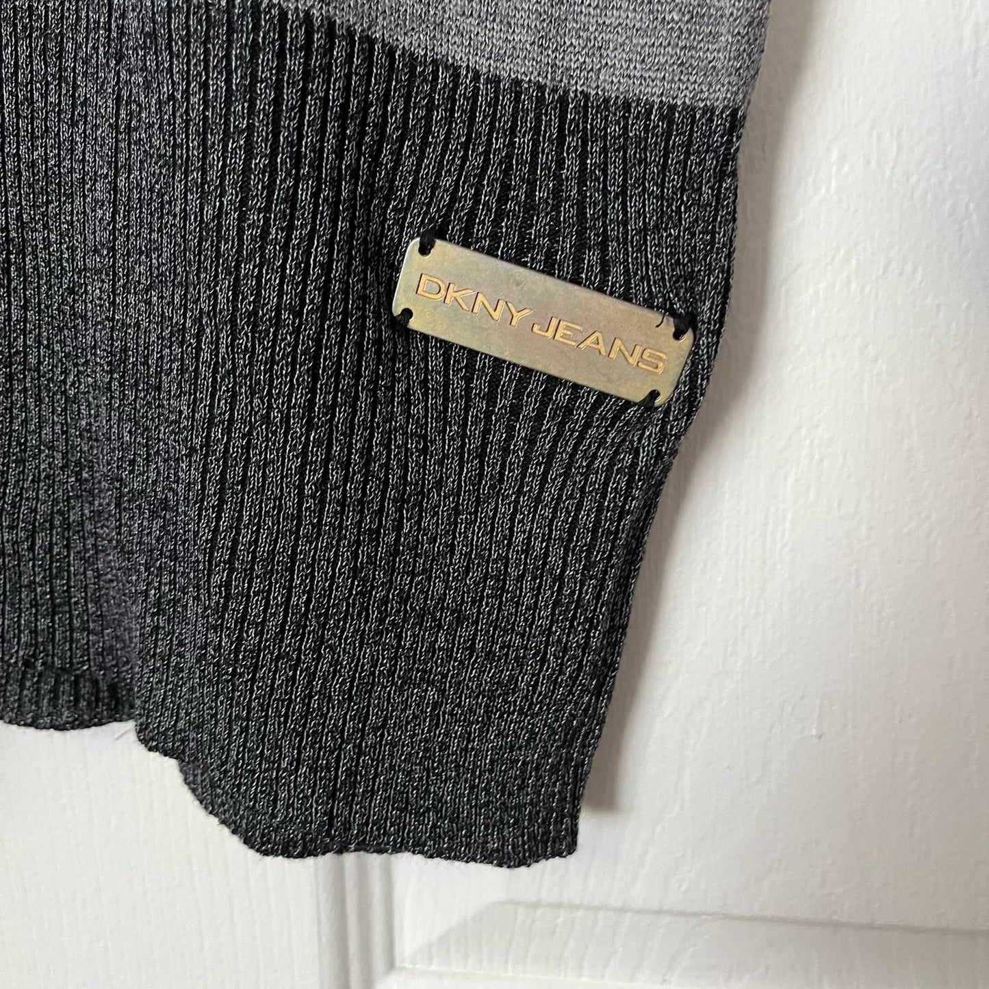 DKNY Jeans Striped Tunic Sweater - Size M