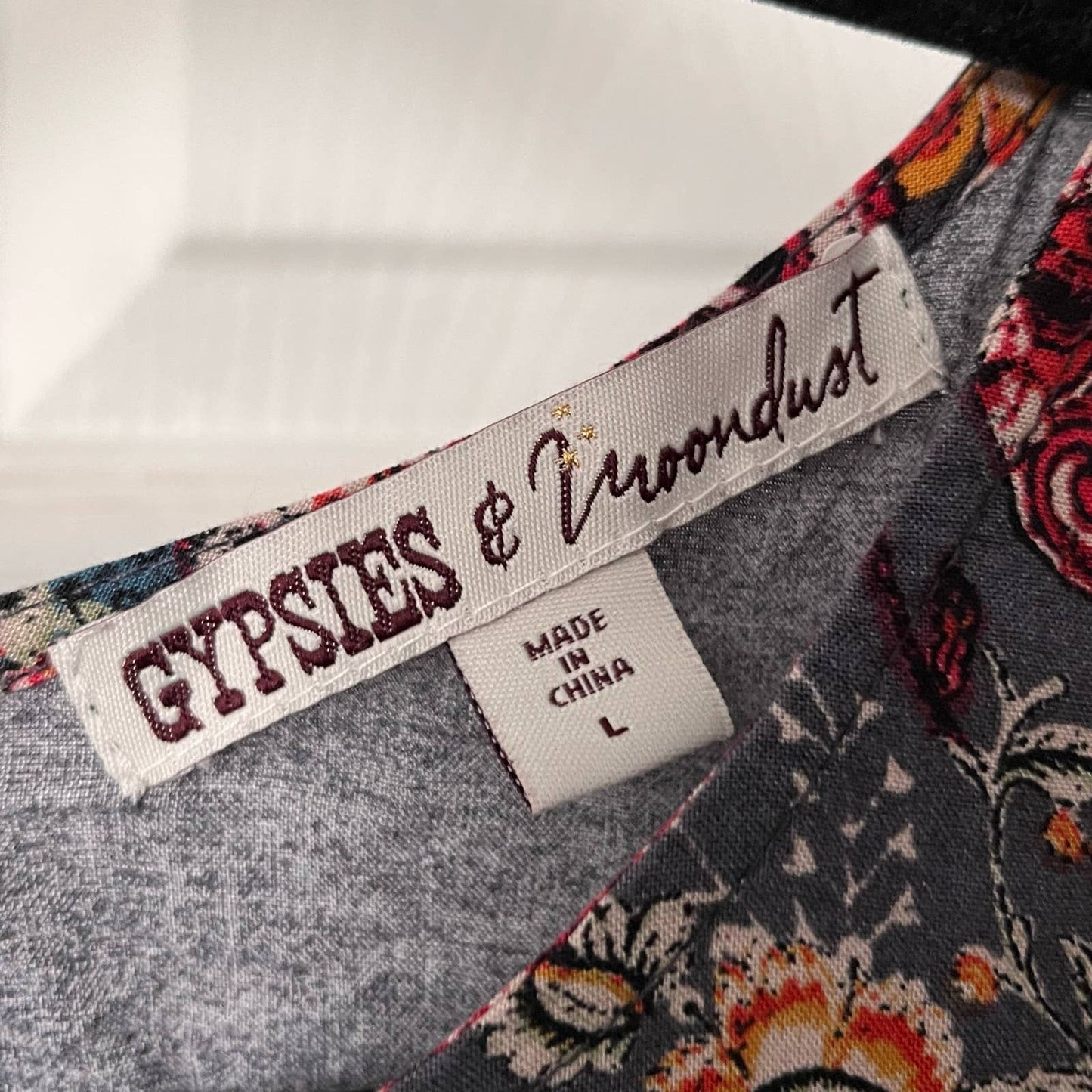 Gypsies & Moondust Paisley Print Tank - Size L