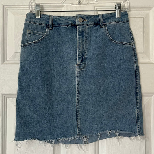 H&M &denim Denim Cutoff Skirt - Size 10