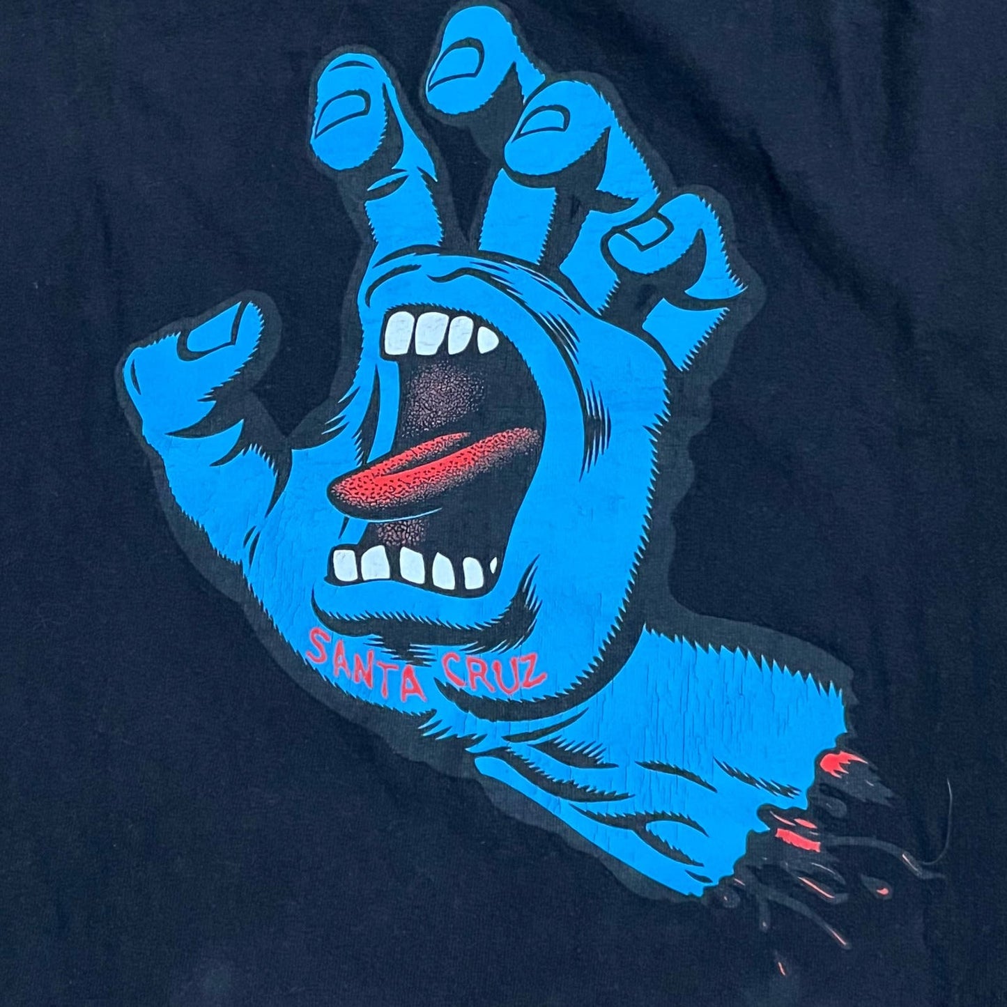 Santa Cruz Yelling Hand Logo Tee - Size M