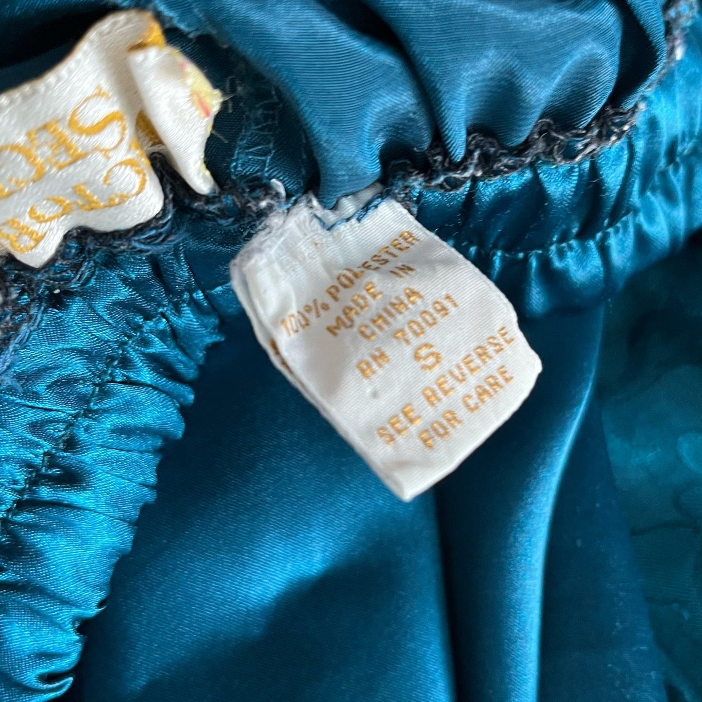 Victoria's Secret Jacquard/Satin Pajamas - Size S