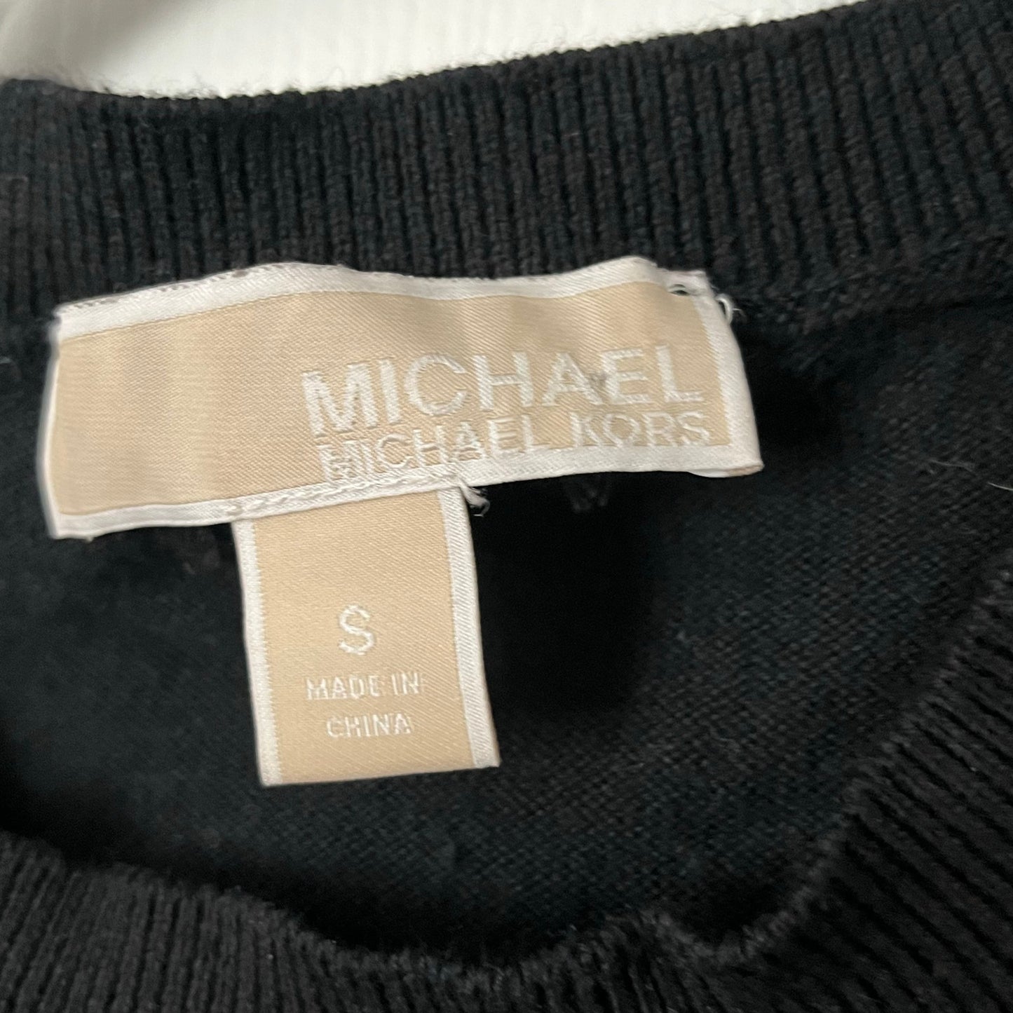 Michael Kors Ruffled Cold-Shoulder Sweater - Size S