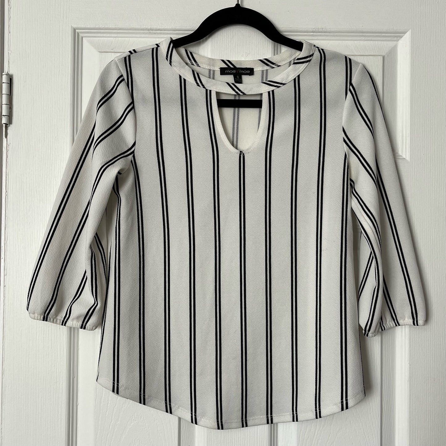 Moa Moa Striped Blouse - Size S