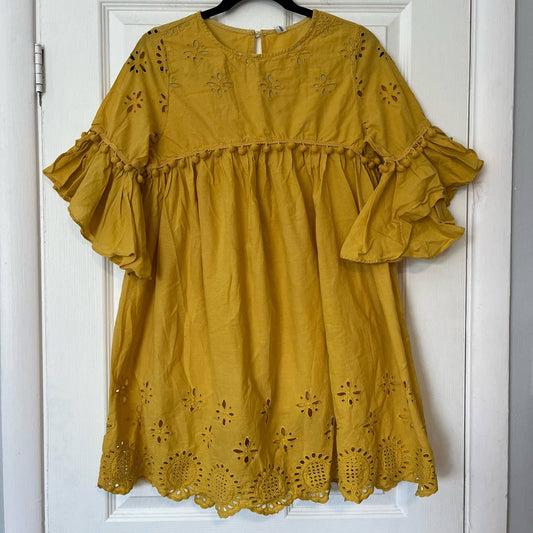 Yashman Collection Eyelet Minidress - Size UNKNOWN