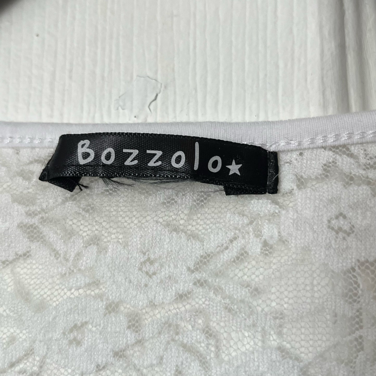 Bozzolo Lace-Sleeve Top - Size UNKNOWN