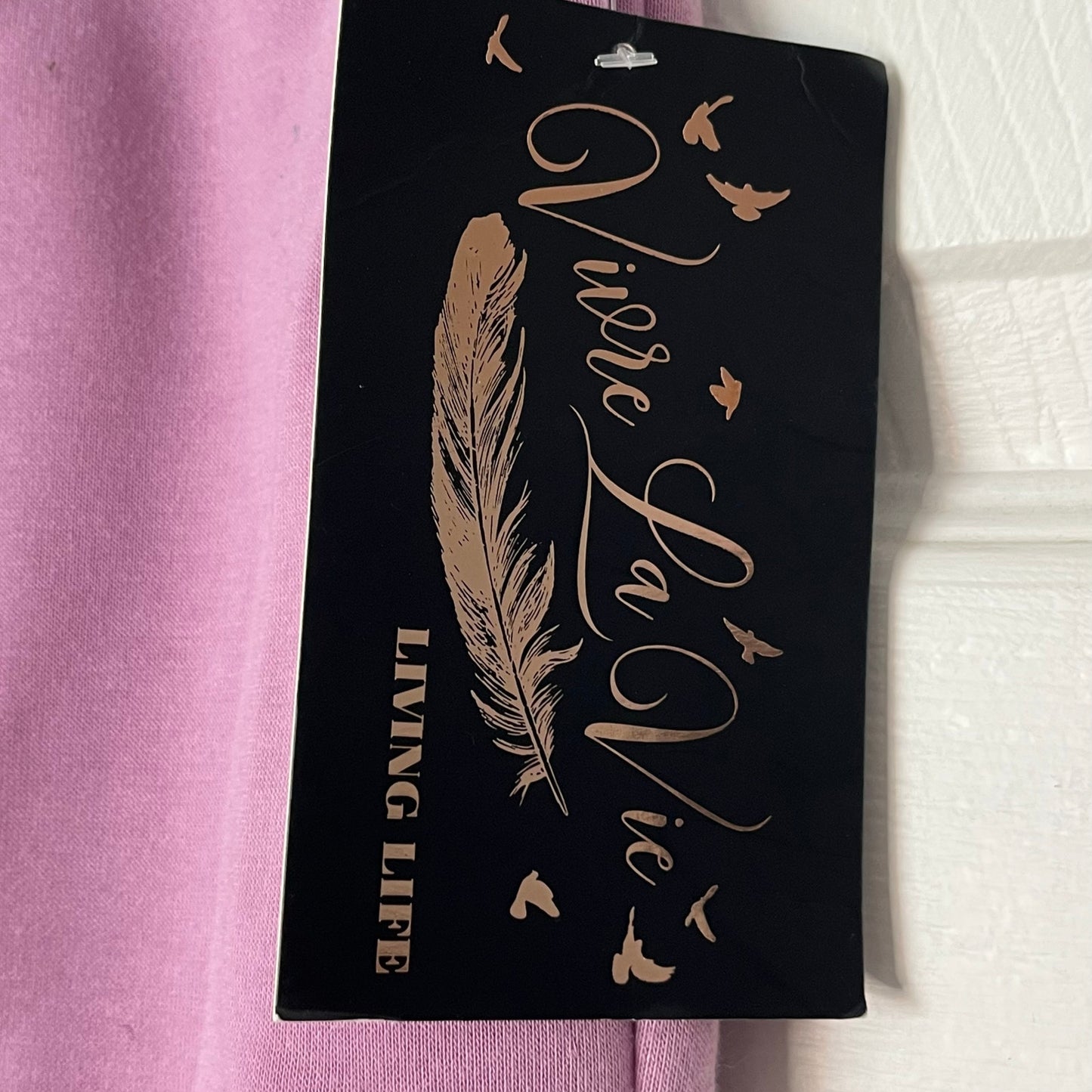 Vivre La Vie Bicolor Sweatpants - Size XS