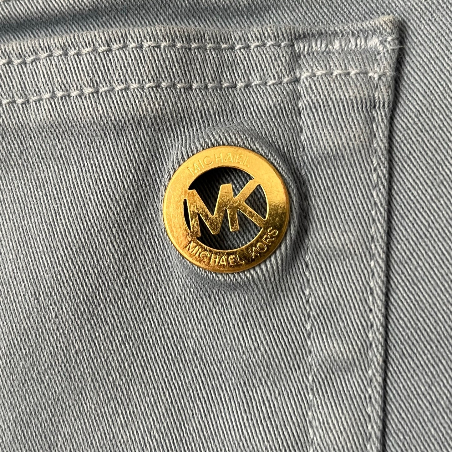 MICHAEL Michael Kors Izzy Cropped Skinny Mid-Rise Cropped Pants - Size 2P - NWT