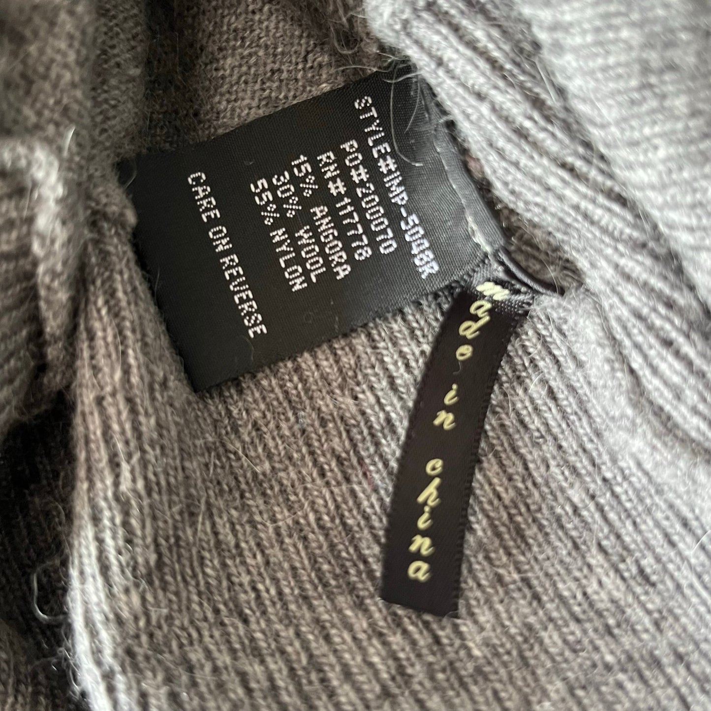 Love Stitch Deep-V Wrap Sweater - Size S