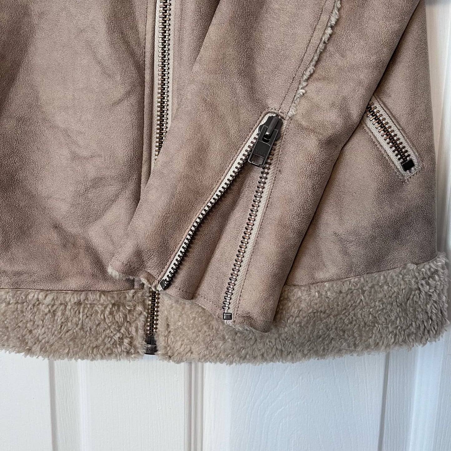 Current/Elliott Sherpa Jacket - Size S/M*