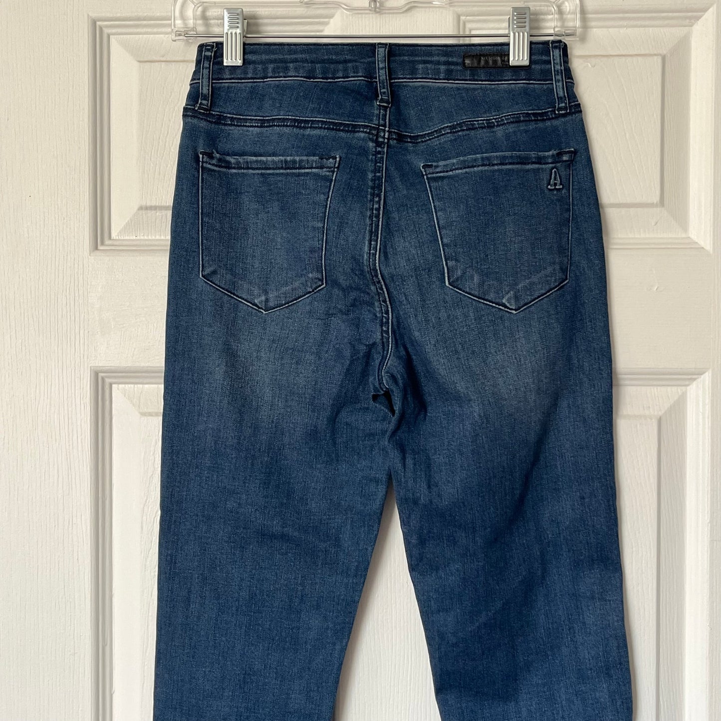 Articles of Society Front-Seam Rene Slim Released Hem Jeans - Size 25 - NWT