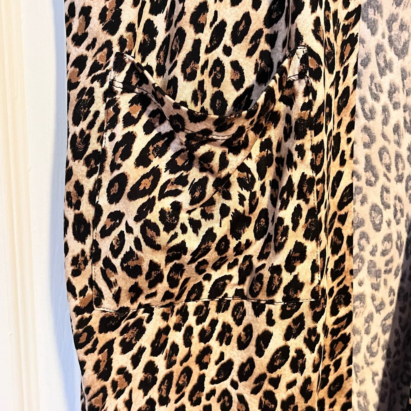 Apt 9 Intimates Leopard Print Robe - Size M