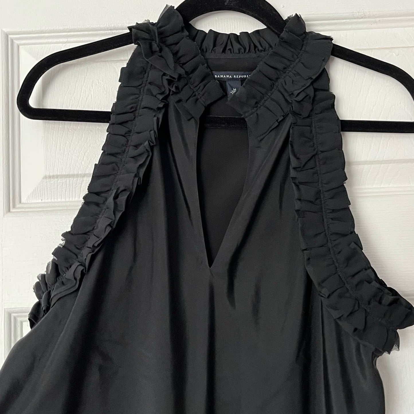 Banana Republic Ruffle Trim Top - Size M
