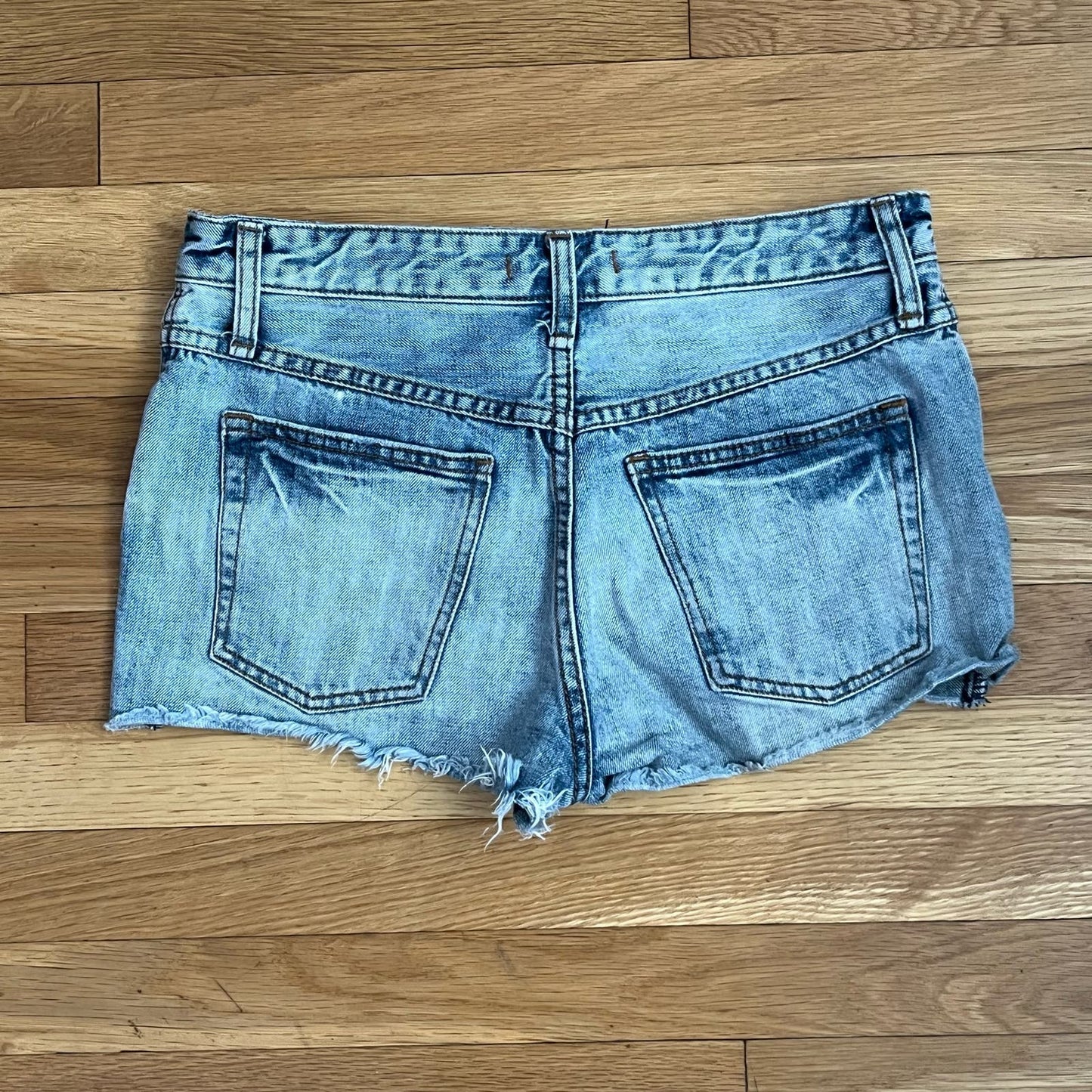 Free People Denim Cutoff Shorts - Size 27